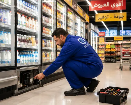 صيانة الكمبروسر والمراوح